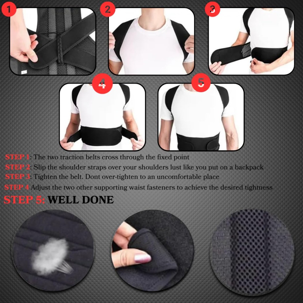 Korektor postawy dla kobiet i  – Posture Corrector Back Brace recenzja i cena