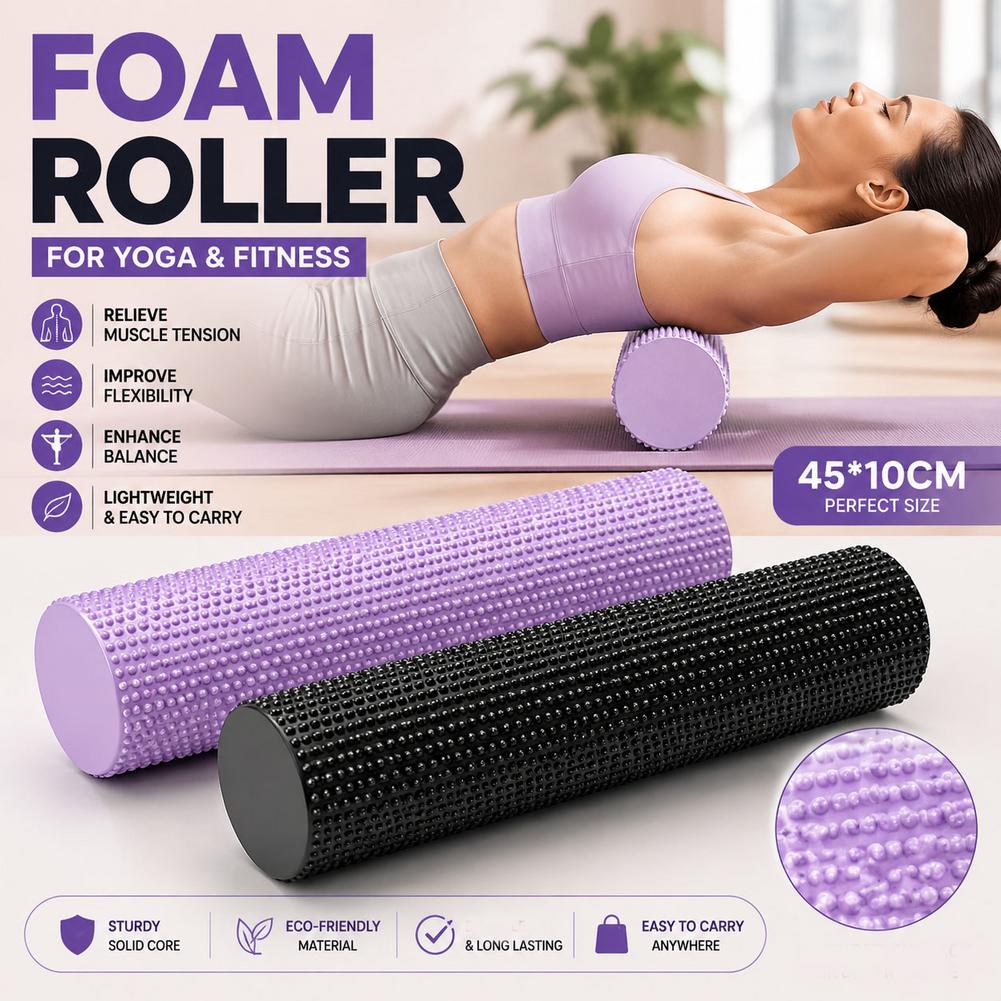 Wałek do jogi z pianki EVA o w – Health Wellness And Fitness recenzja i cena